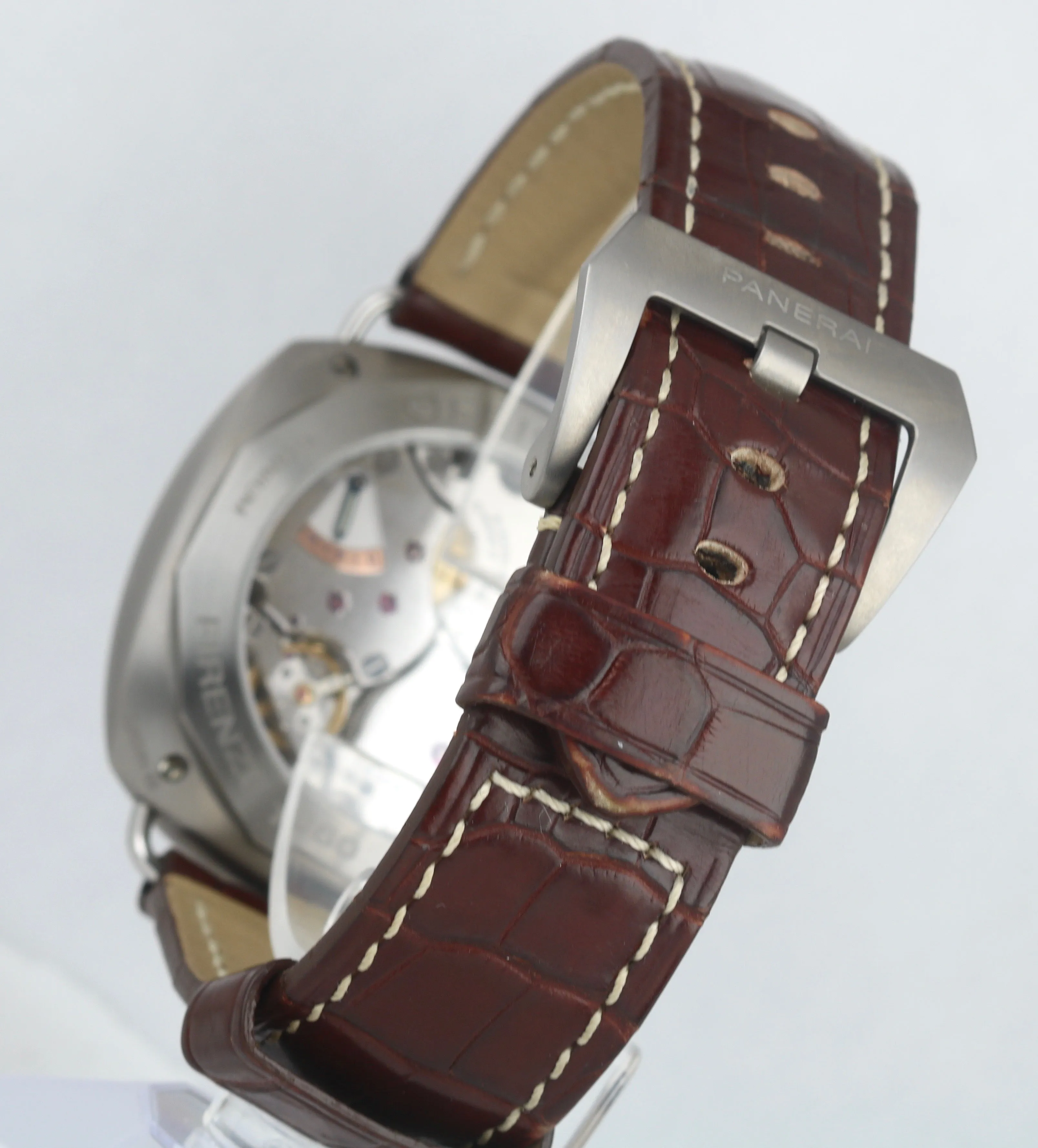 Panerai PAM 346 Radiomir 8 Days Power Titanium Tobacco 45mm Watch PAM00346