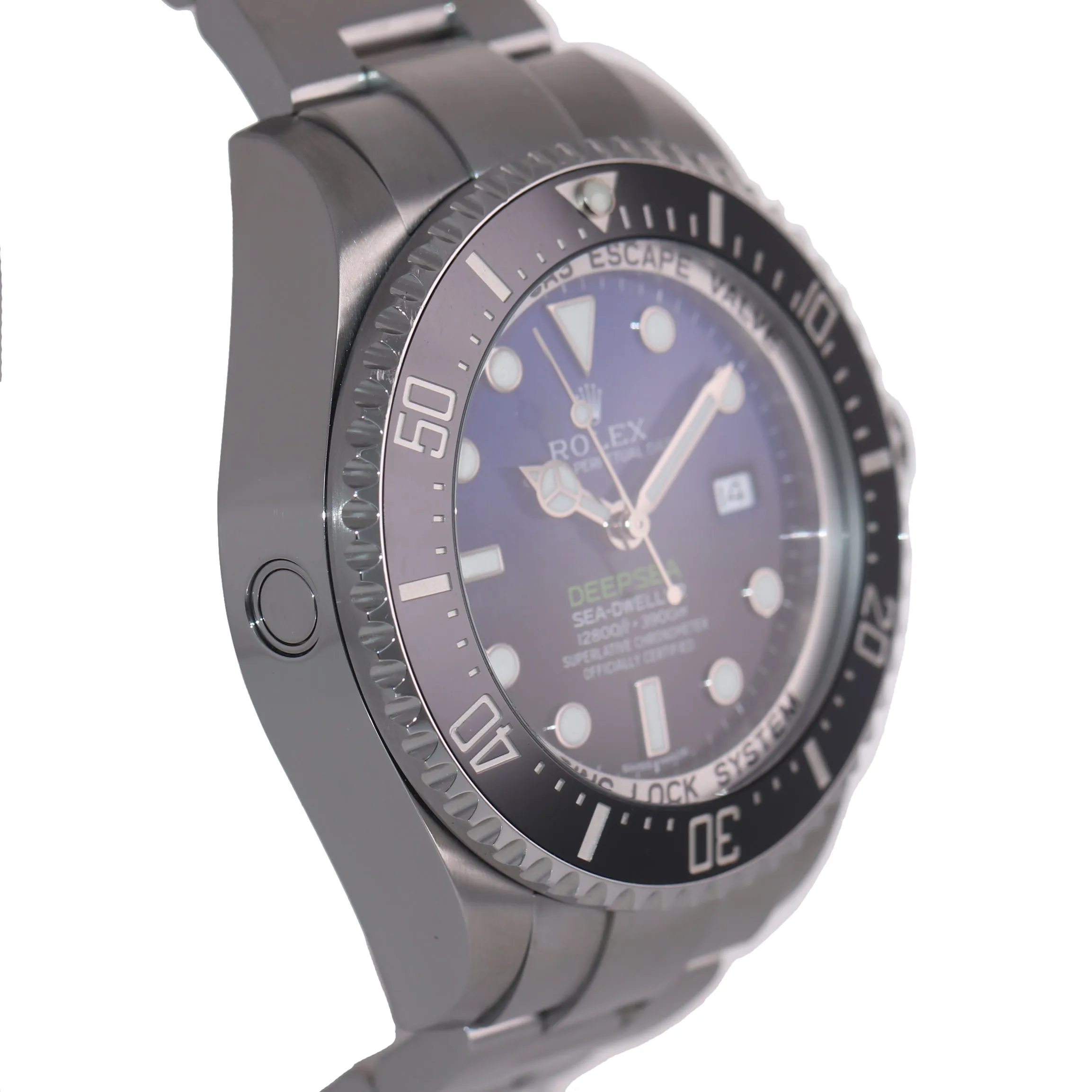 PAPERS 2017 Rolex Deepsea Sea-Dweller D-Blue 116660 Steel James Cameron Watch