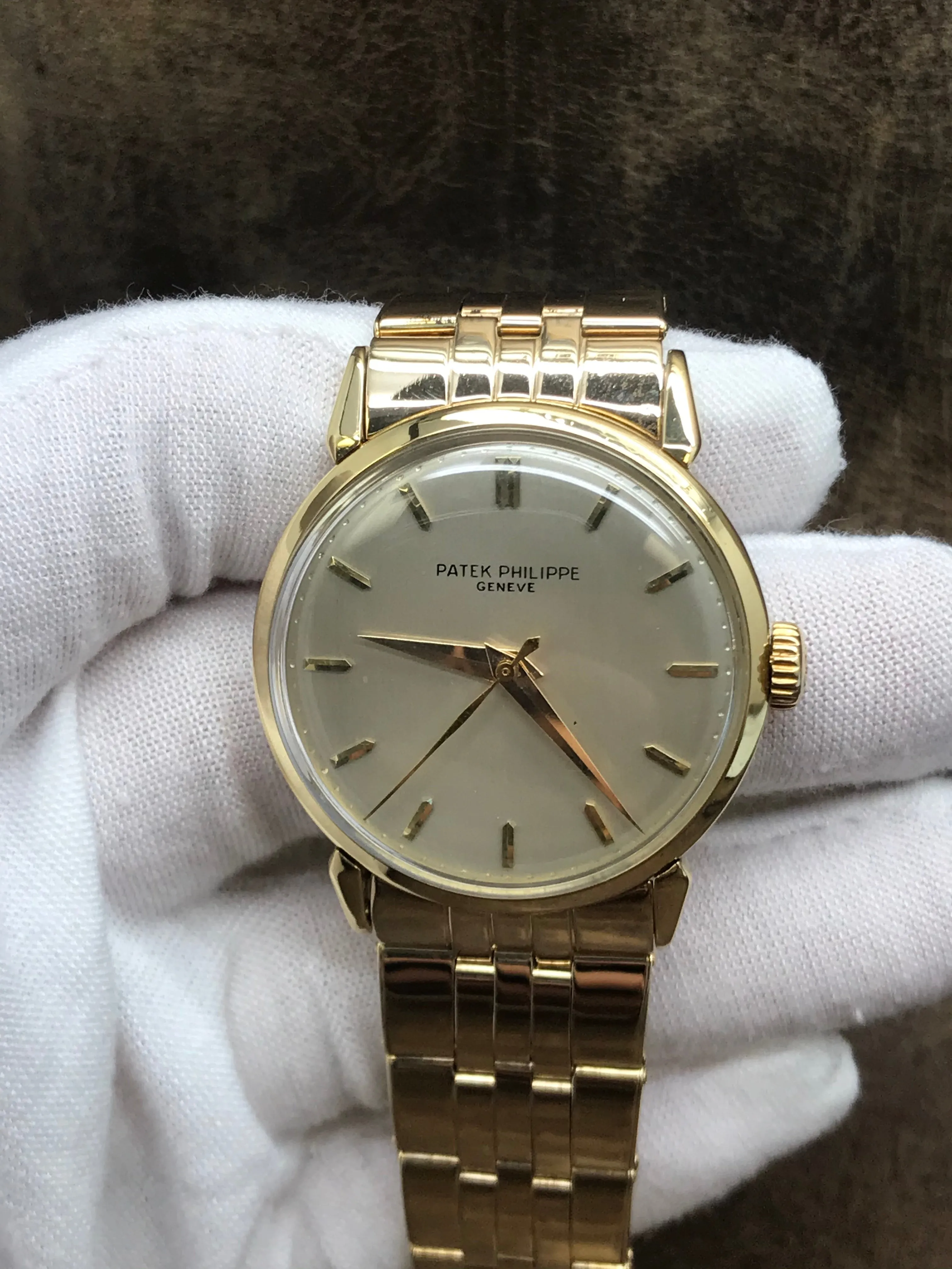 Patek Philippe Calatrava 1578 Offwhite Dial Manual Wind Men's Watch
