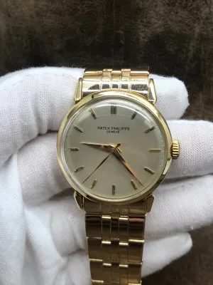 Patek Philippe Calatrava 1578 Offwhite Dial Manual Wind Men's Watch