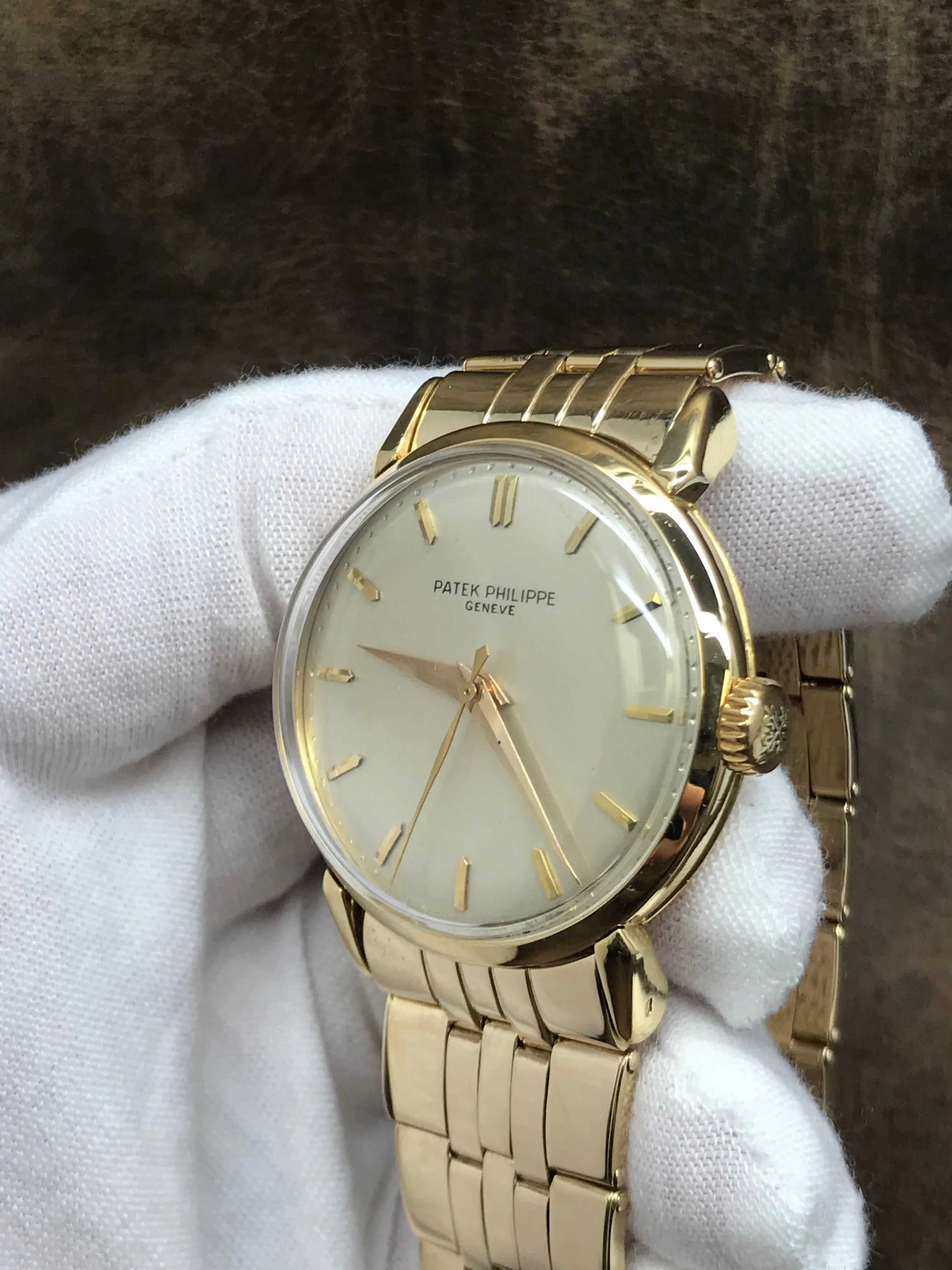 Patek Philippe Calatrava 1578 Offwhite Dial Manual Wind Men's Watch