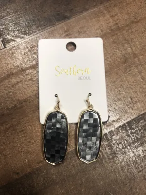 Peyton Hexagon Dangle Earring