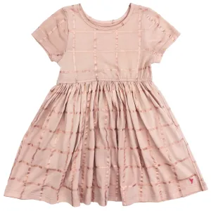 Pink Chicken Cloud Pink with Rose Gold Tattersall Steph Dress