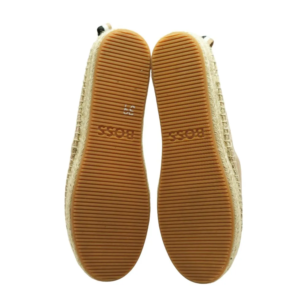 Pink Espadrille Flats