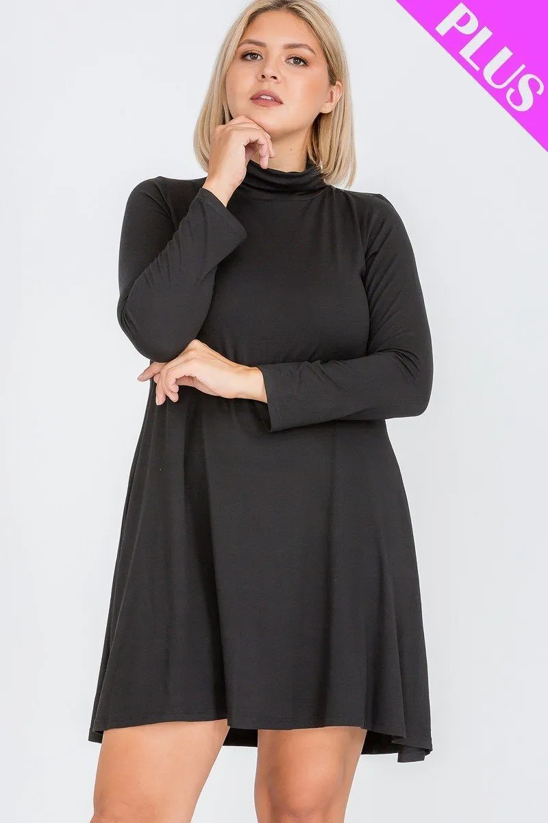 Plus Size Flare Dress