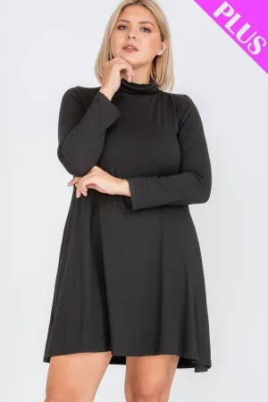 Plus Size Flare Dress