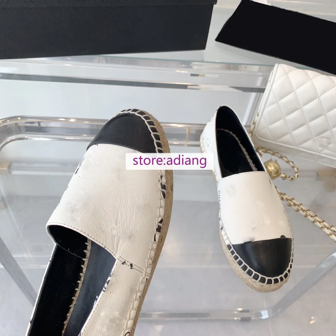 print leather boat shoes comfort flats fashion women 2023 35-40 black beige