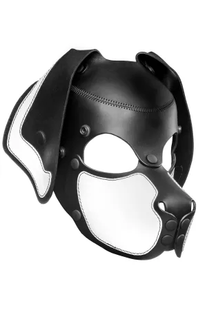PUP "RANGER" MASK - White & Black