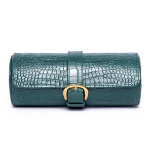 Rapport - Brompton Triple Watch Roll in Green Croco | D168