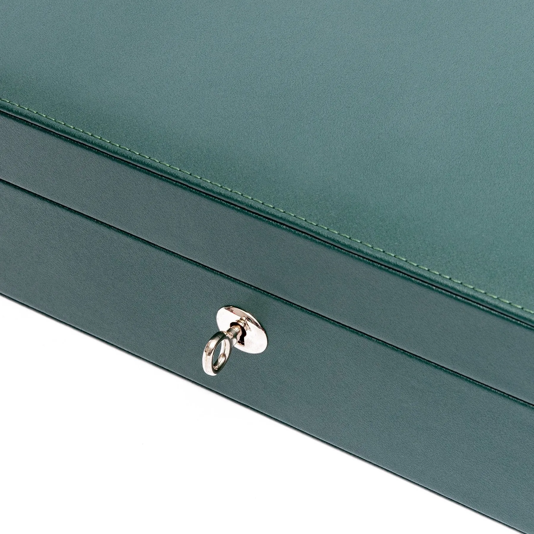 Rapport - Vantage 8 Watch Box in Green Leather | L437
