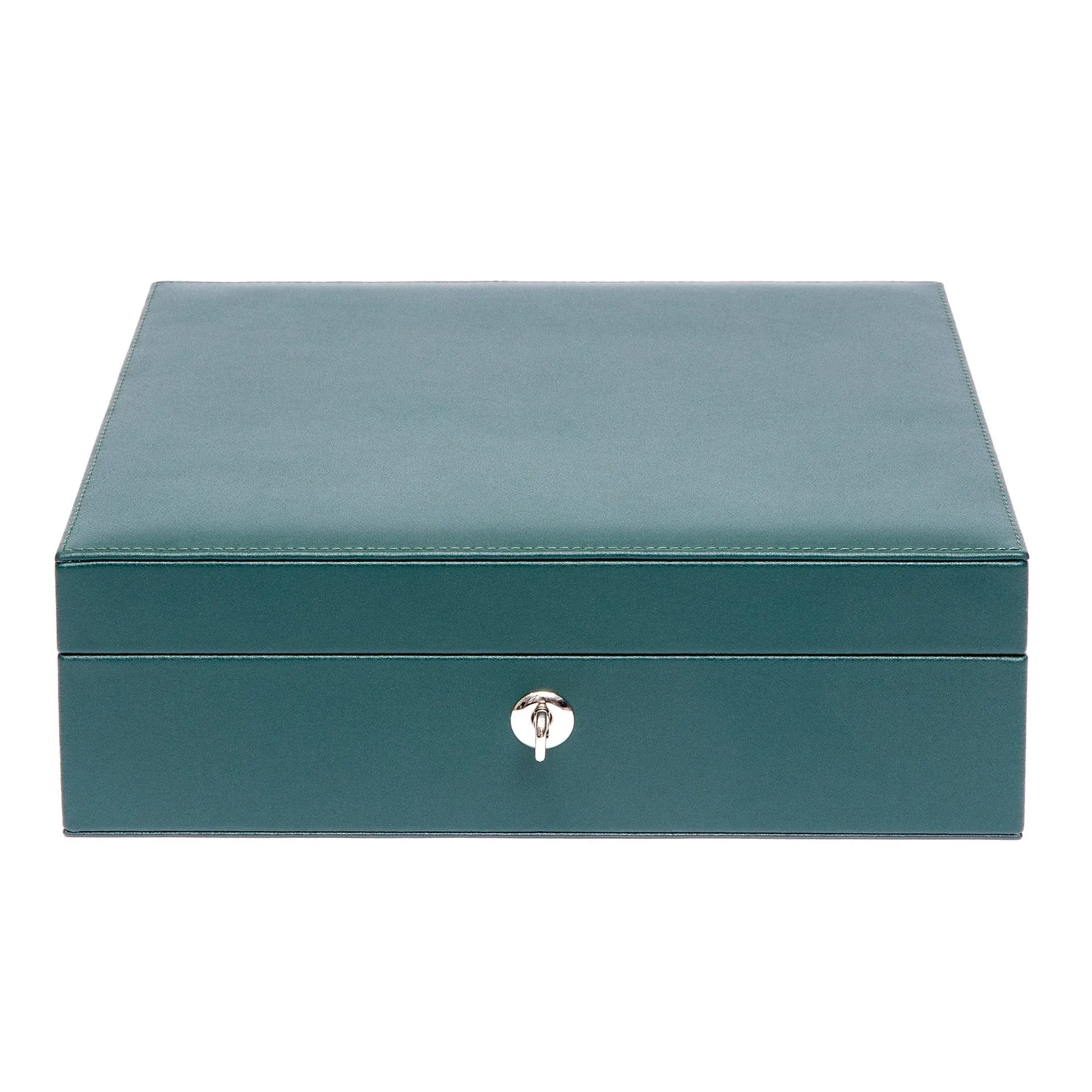 Rapport - Vantage 8 Watch Box in Green Leather | L437