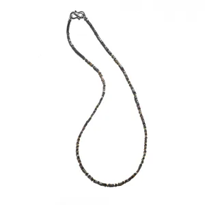 Raw Brown Diamond Beaded Necklace II