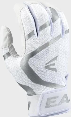 Rawlings Youth MAV GT Batting Gloves - White/White