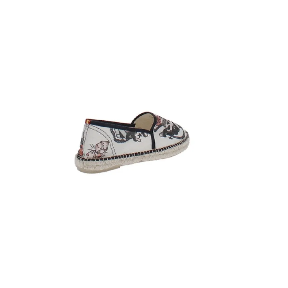 Respoke Women's Fernanda Espadrille Flats CREAM/ MULTI 40/ 9.5