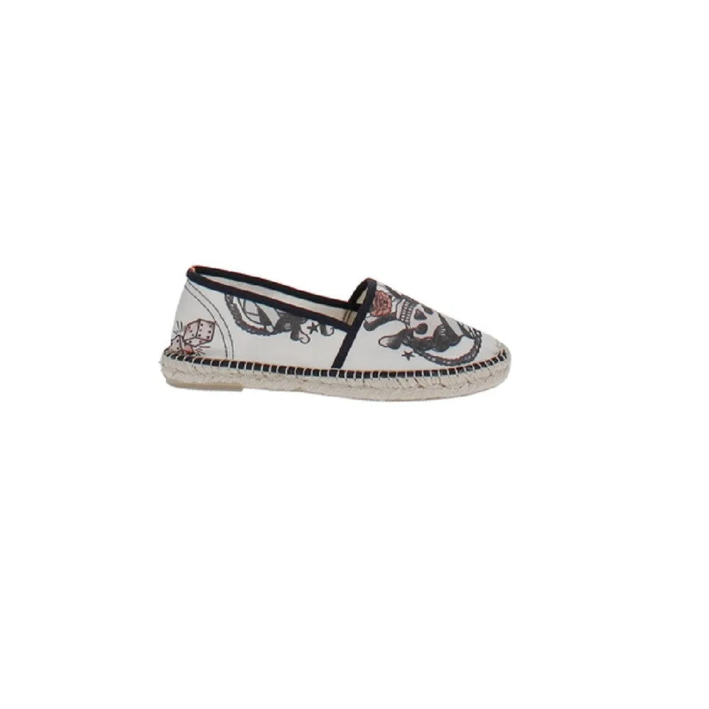 Respoke Women's Fernanda Espadrille Flats CREAM/ MULTI 40/ 9.5