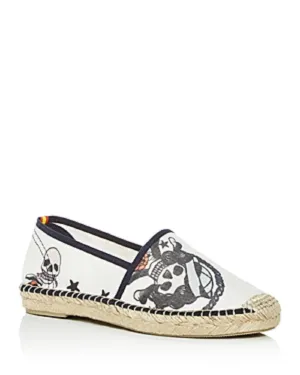 Respoke Women's Fernanda Espadrille Flats CREAM/ MULTI 40/ 9.5