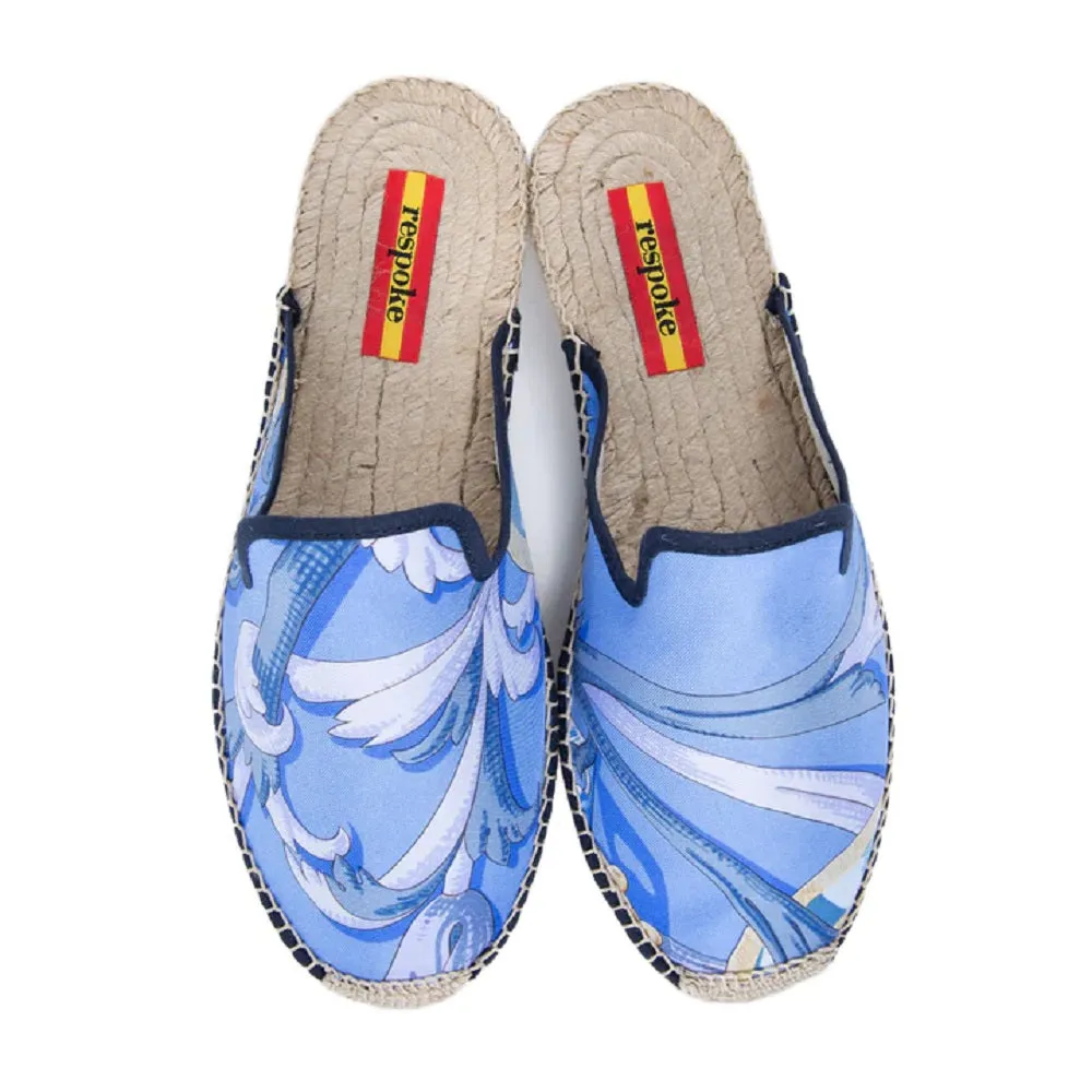 Respoke Women's FONDA Blue Mule Espadrilles 41/11