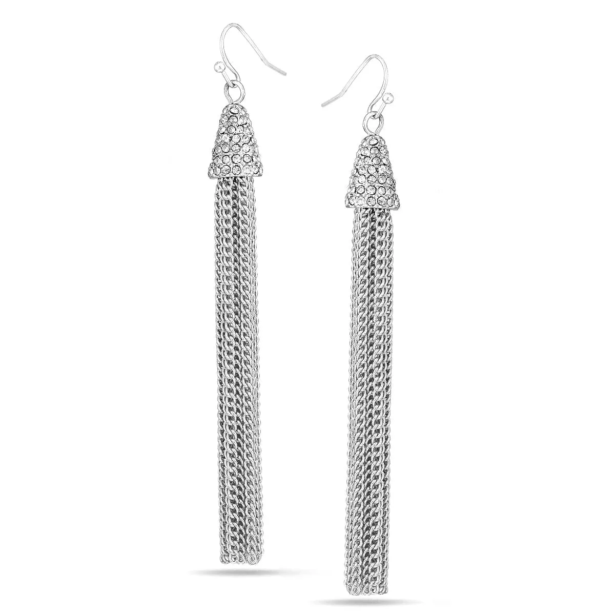 RHOD EARRINGS #GLE-N-48ER_SIL (TA17)