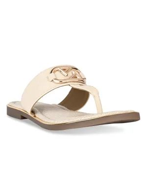 Rocia By Regal Cream Women Stylish Flats