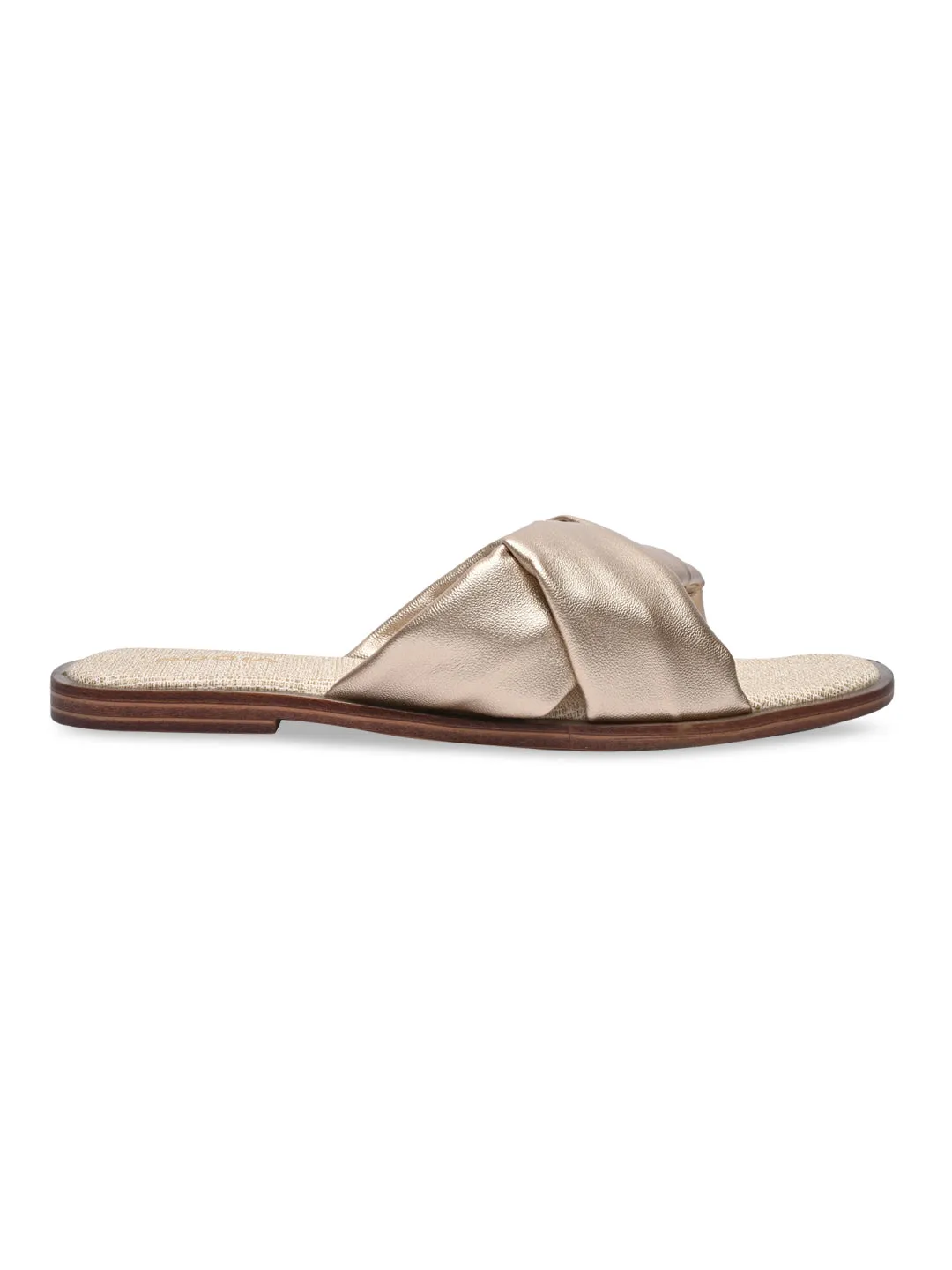 Rocia By Regal Gold Women Casual Comfortable Flats
