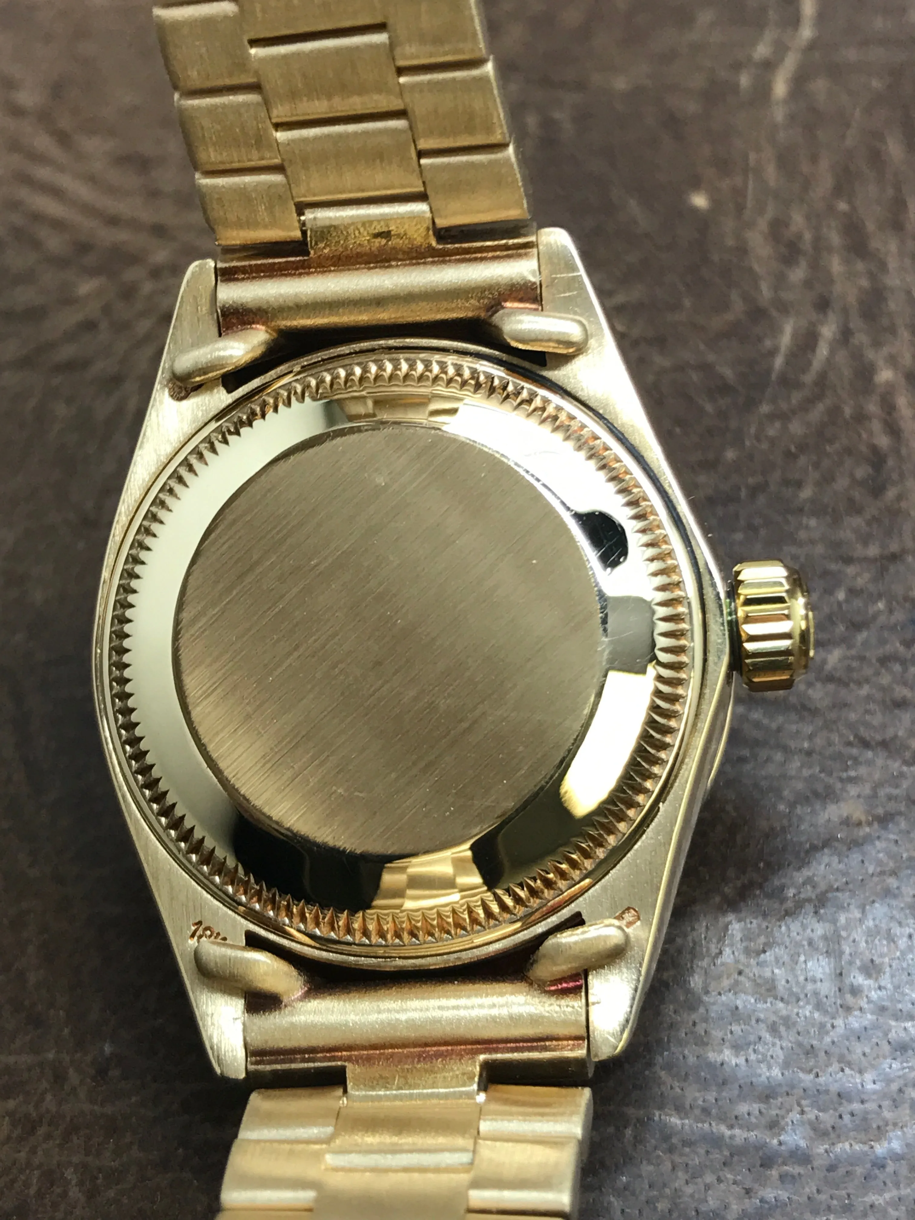 Rolex Datejust 26mm 6917 Custom Diamond White Dial Automatic Women's Watch
