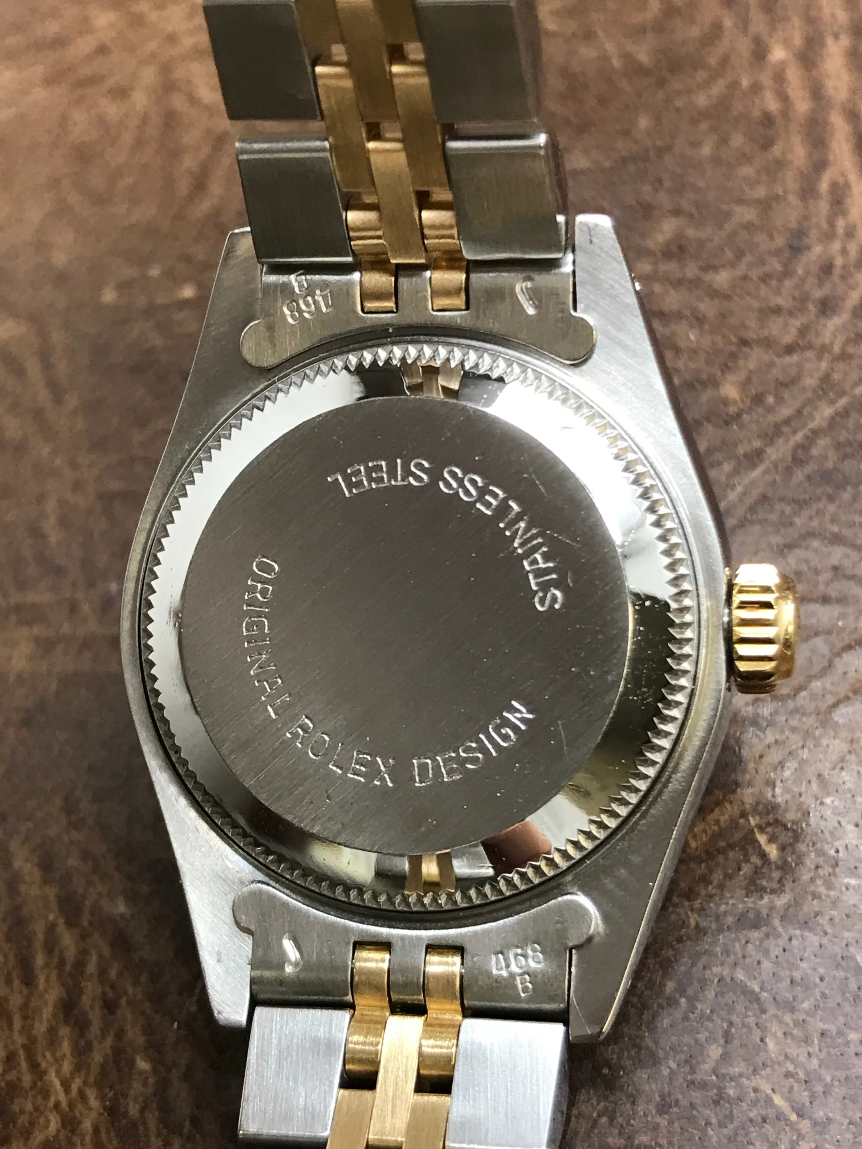 Rolex Datejust 26mm 69173 Custom Diamond Black Dial Automatic Women's Watch
