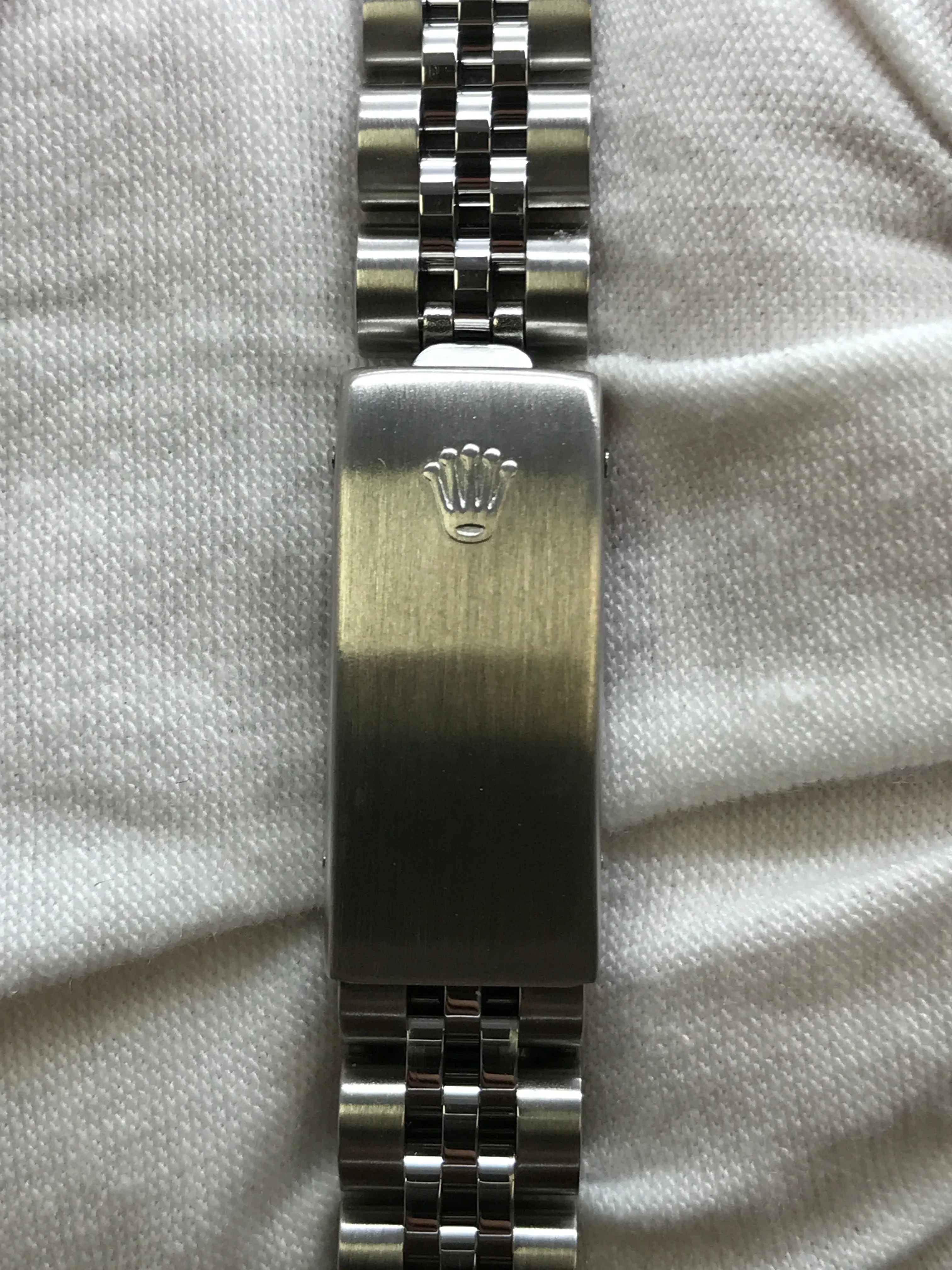 Rolex Datejust 26mm Custom Bracelet 6917 SS Silver Dial Automatic Women's Watch