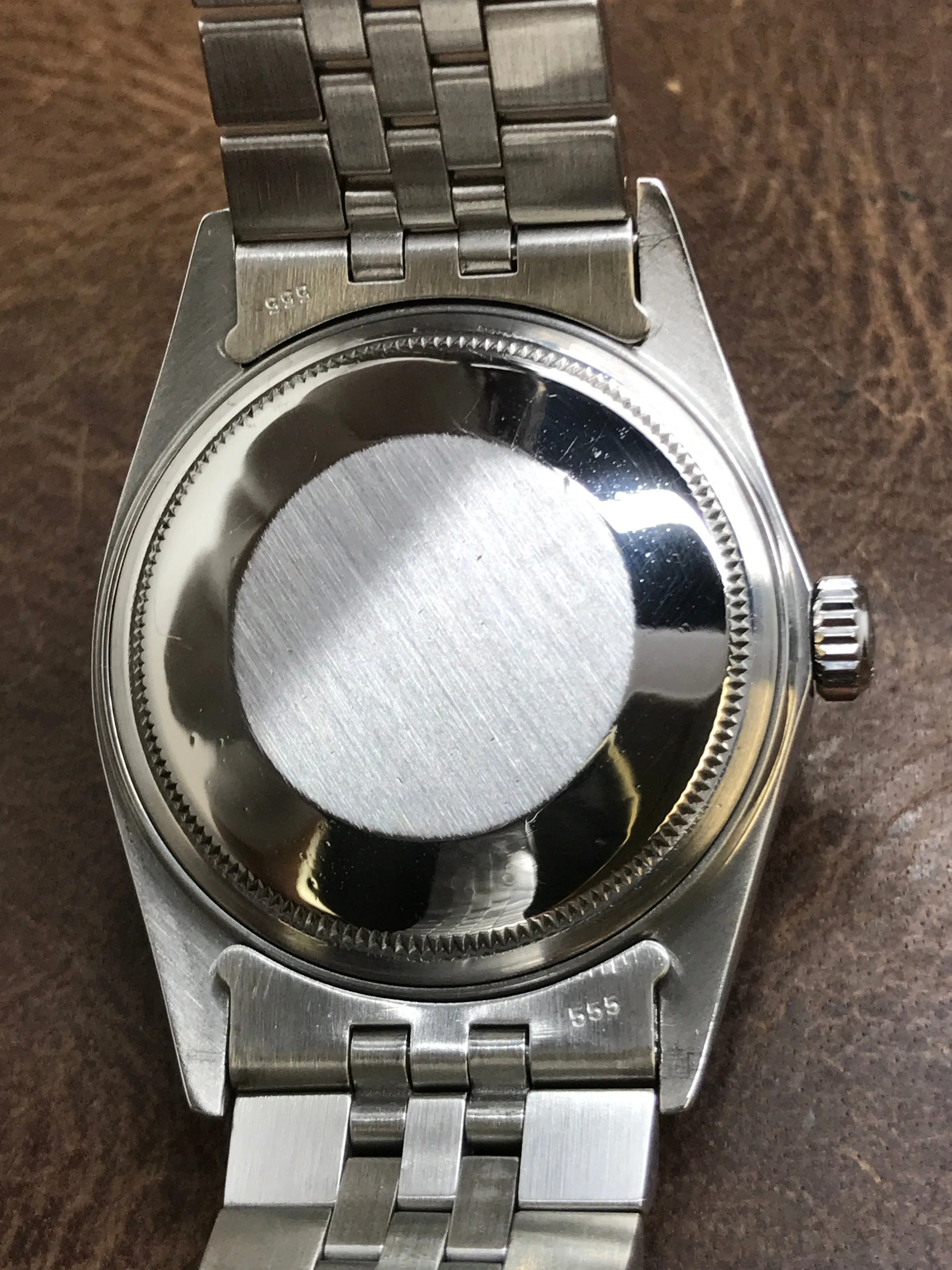 Rolex Datejust 36mm 16014 Custom Green Diamond Dial Automatic Watch