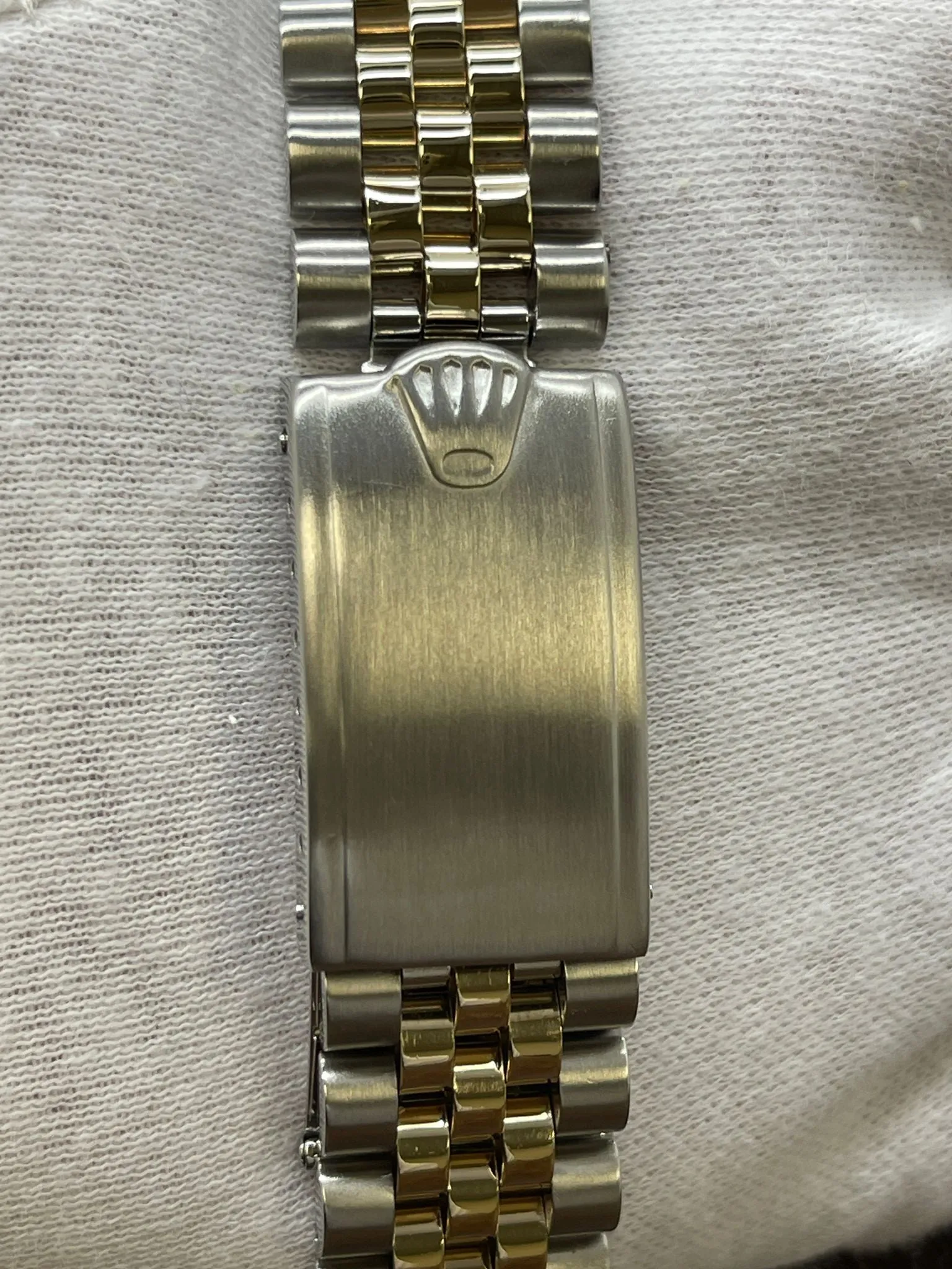 Rolex Datejust 36mm Custom Diamond Bezel 16013 Champagne Dial Automatic Watch