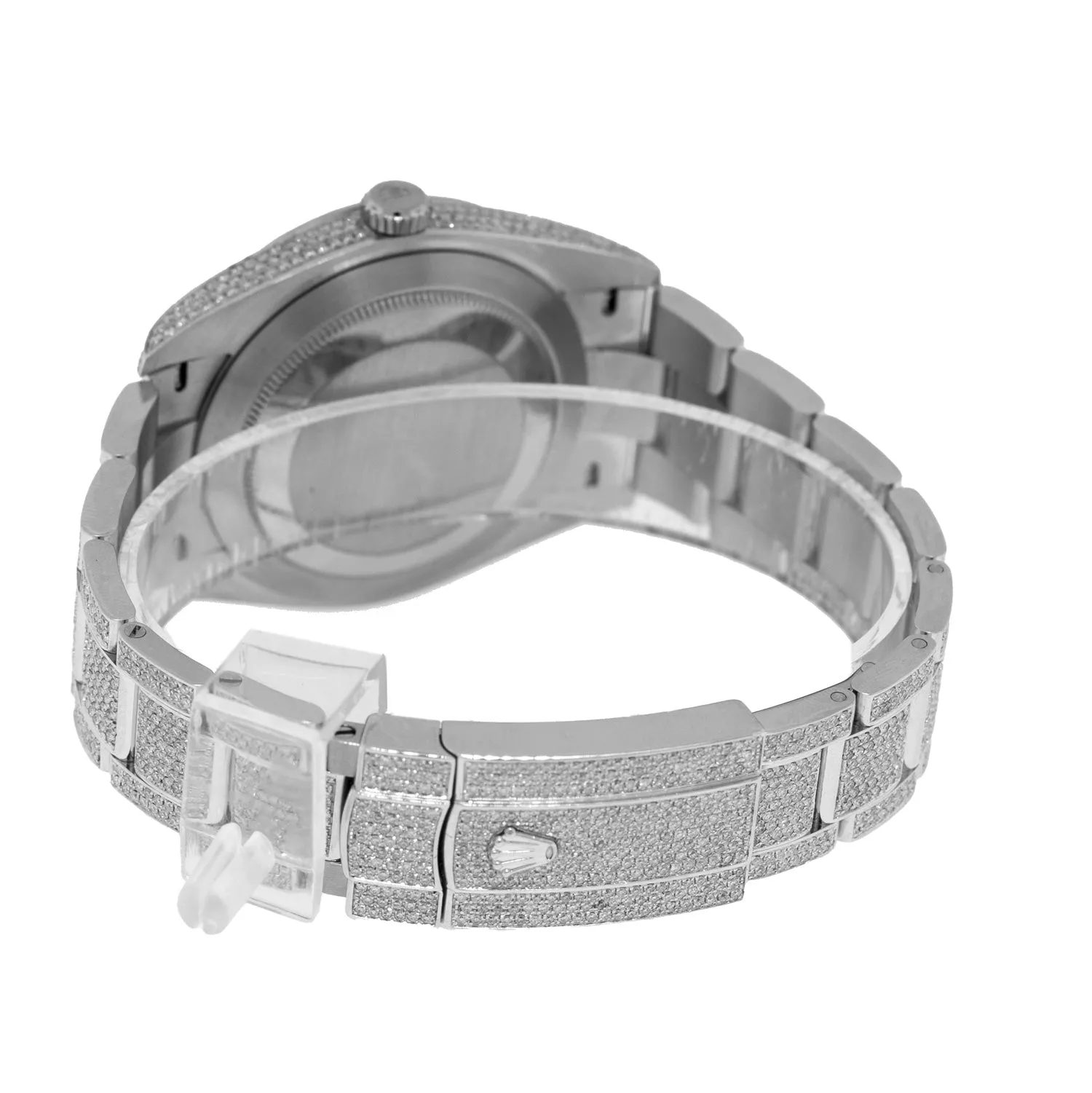 Rolex Datejust 41mm Stainless Steel Diamond Dial & Diamond Bezel 126300