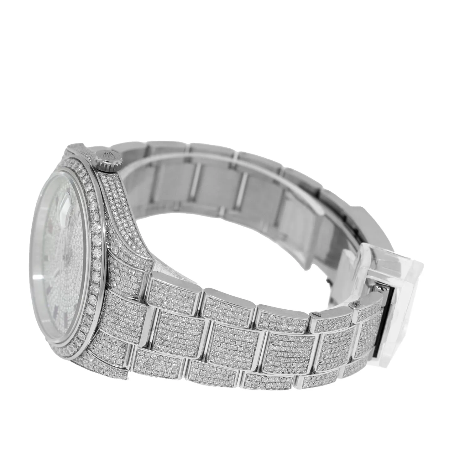 Rolex Datejust 41mm Stainless Steel Diamond Dial & Diamond Bezel 126300