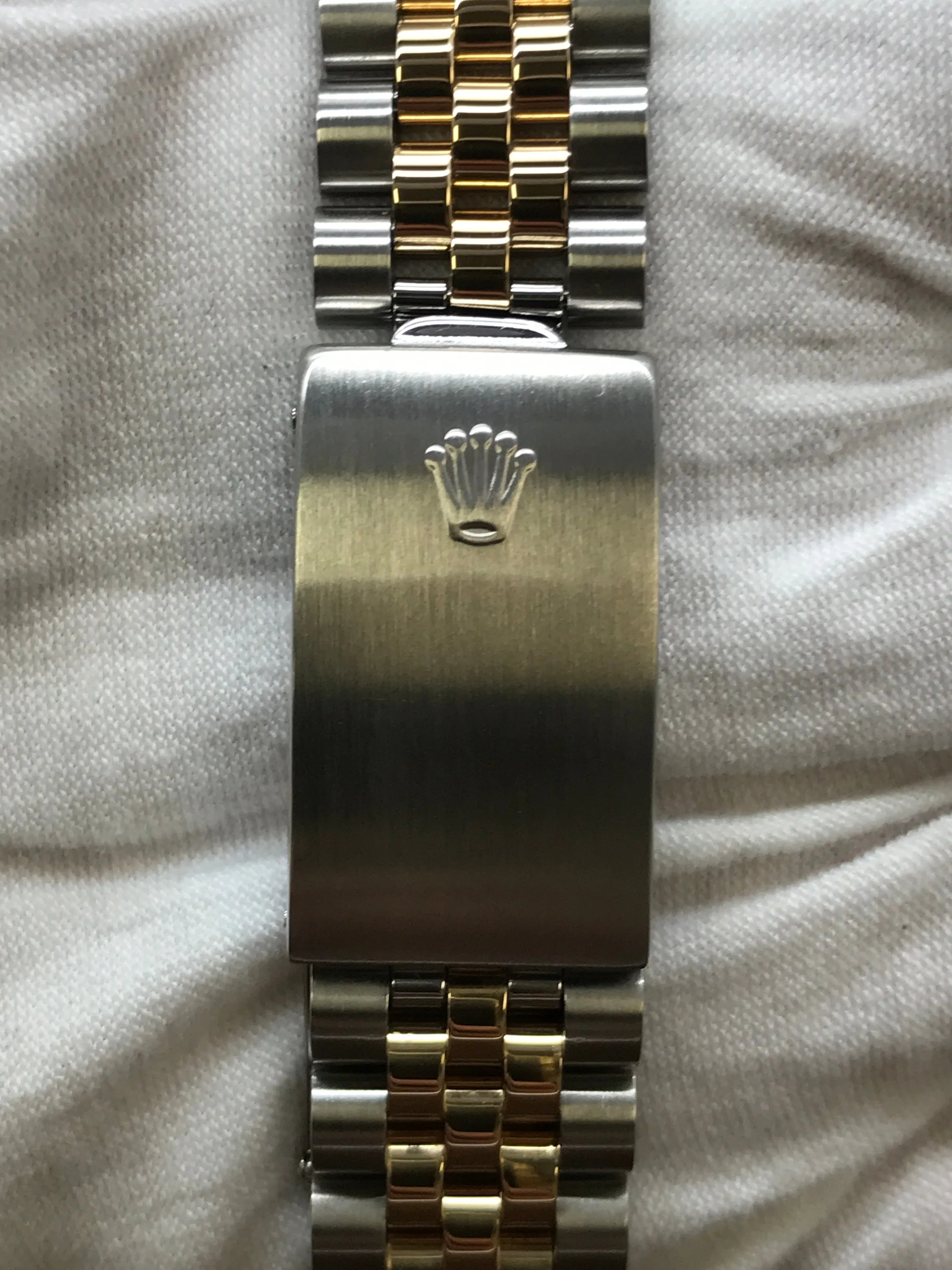 Rolex Datejust Turn-o-graph 16263 Custom Black Diamond Dial Automatic Watch