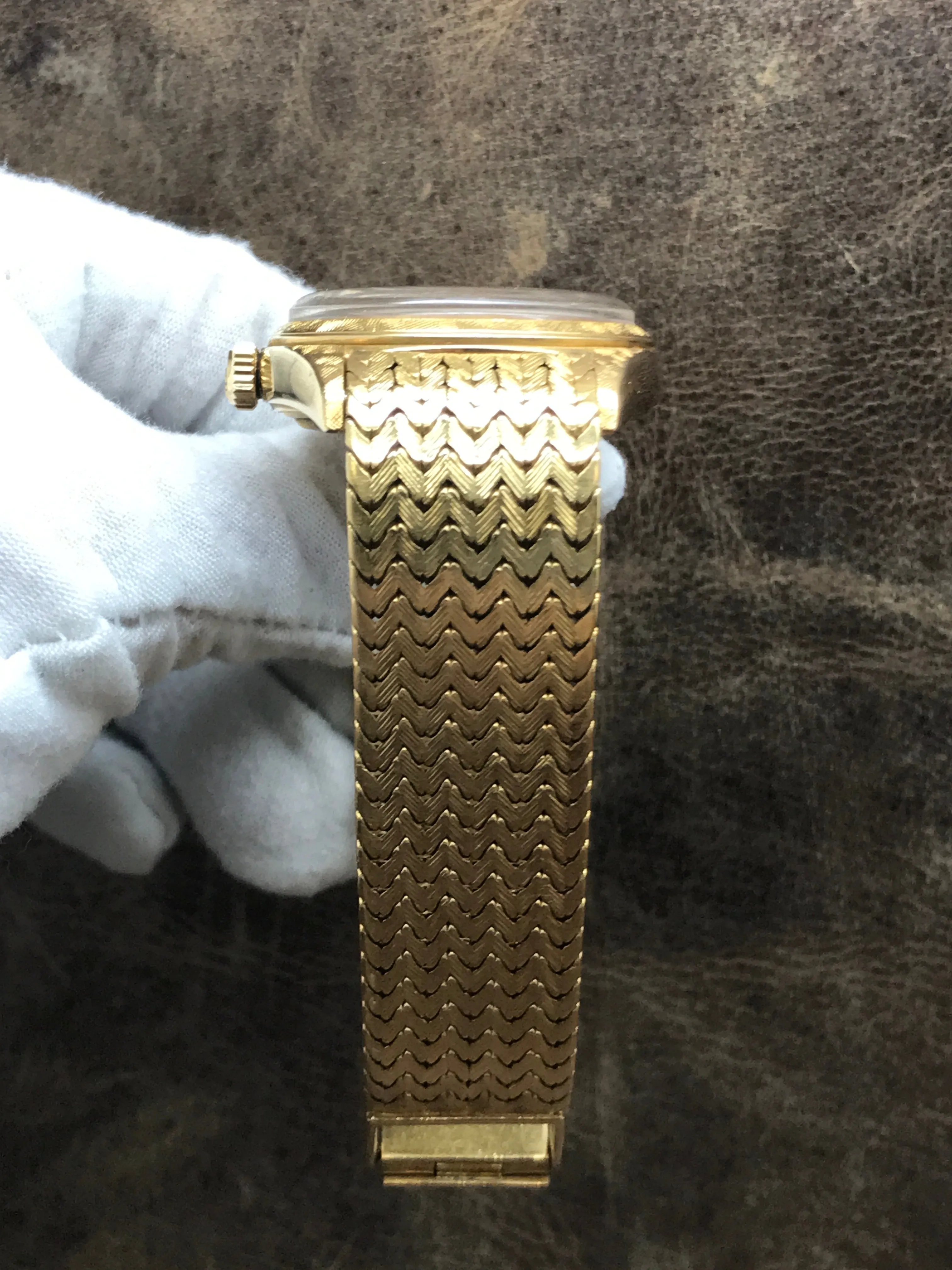 Rolex Day Date Rare Florentine Finish 1806 Champagne Dial Automatic Watch