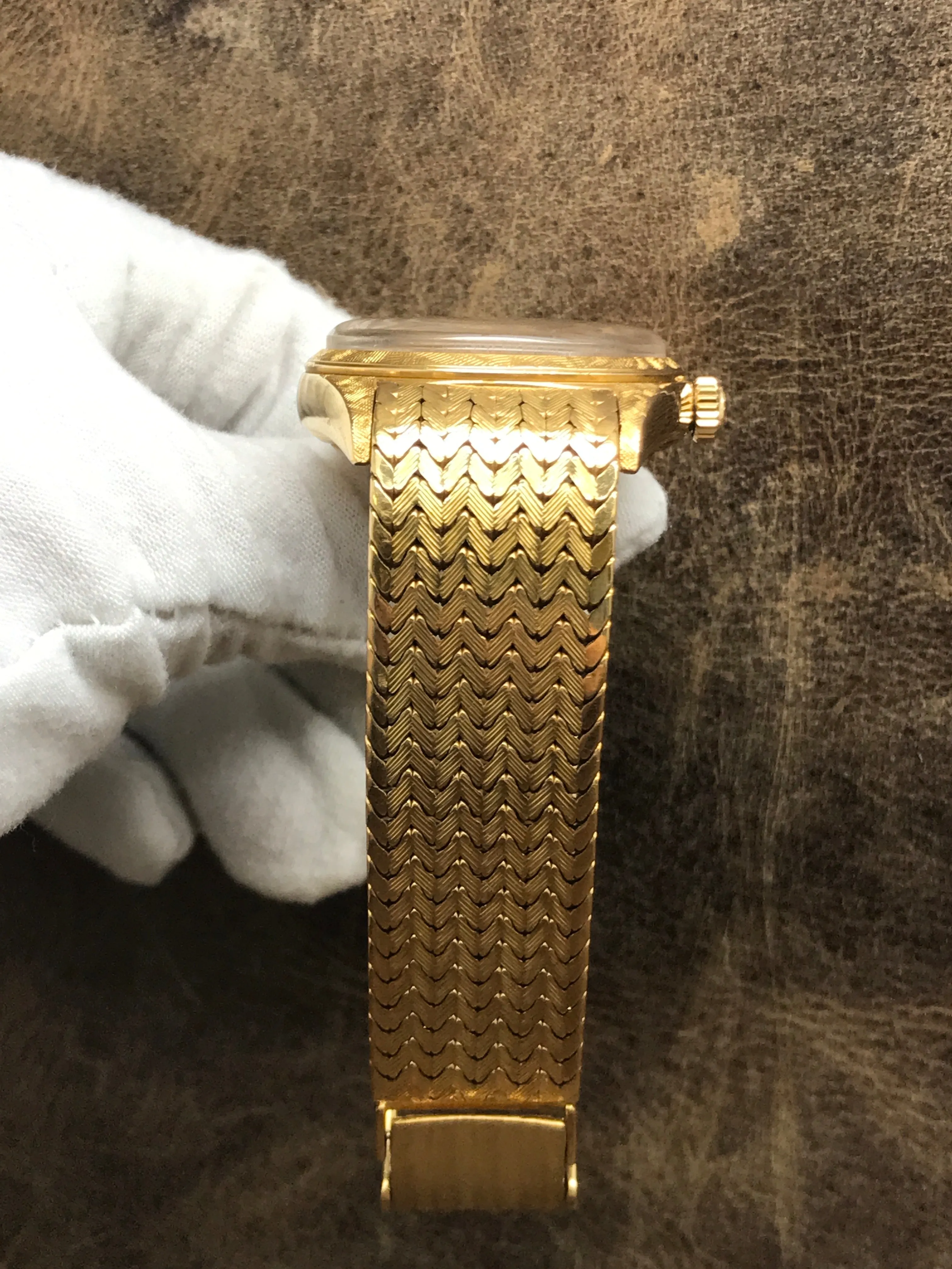 Rolex Day Date Rare Florentine Finish 1806 Champagne Dial Automatic Watch