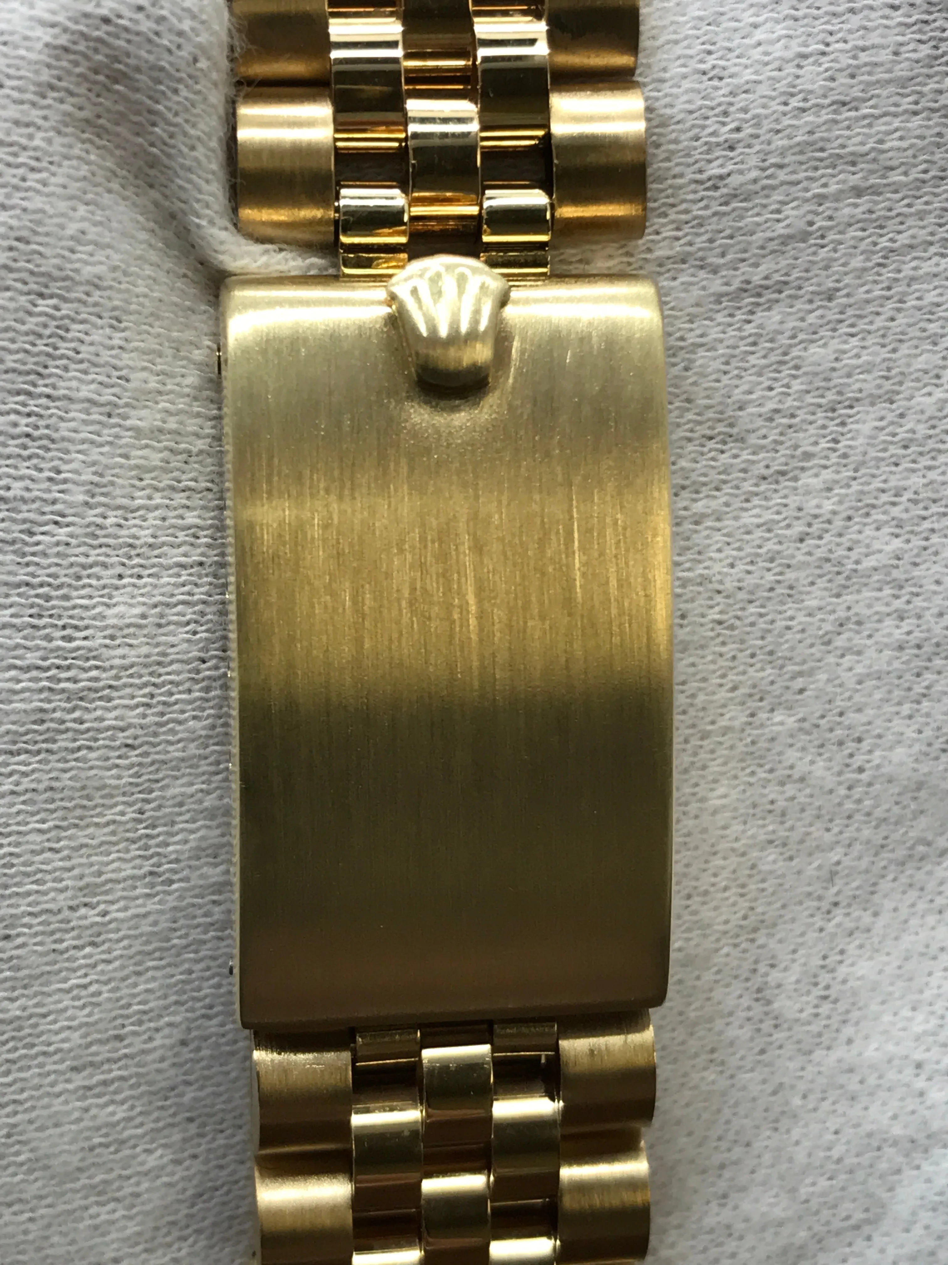 Rolex Oyster Perpetual Date 34mm 1501 Custom MOP Diamond Dial Automatic Watch