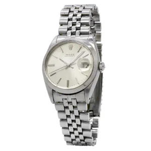 Rolex Oysterdate Precision 6694 Silver Dial Hand Wind Watch