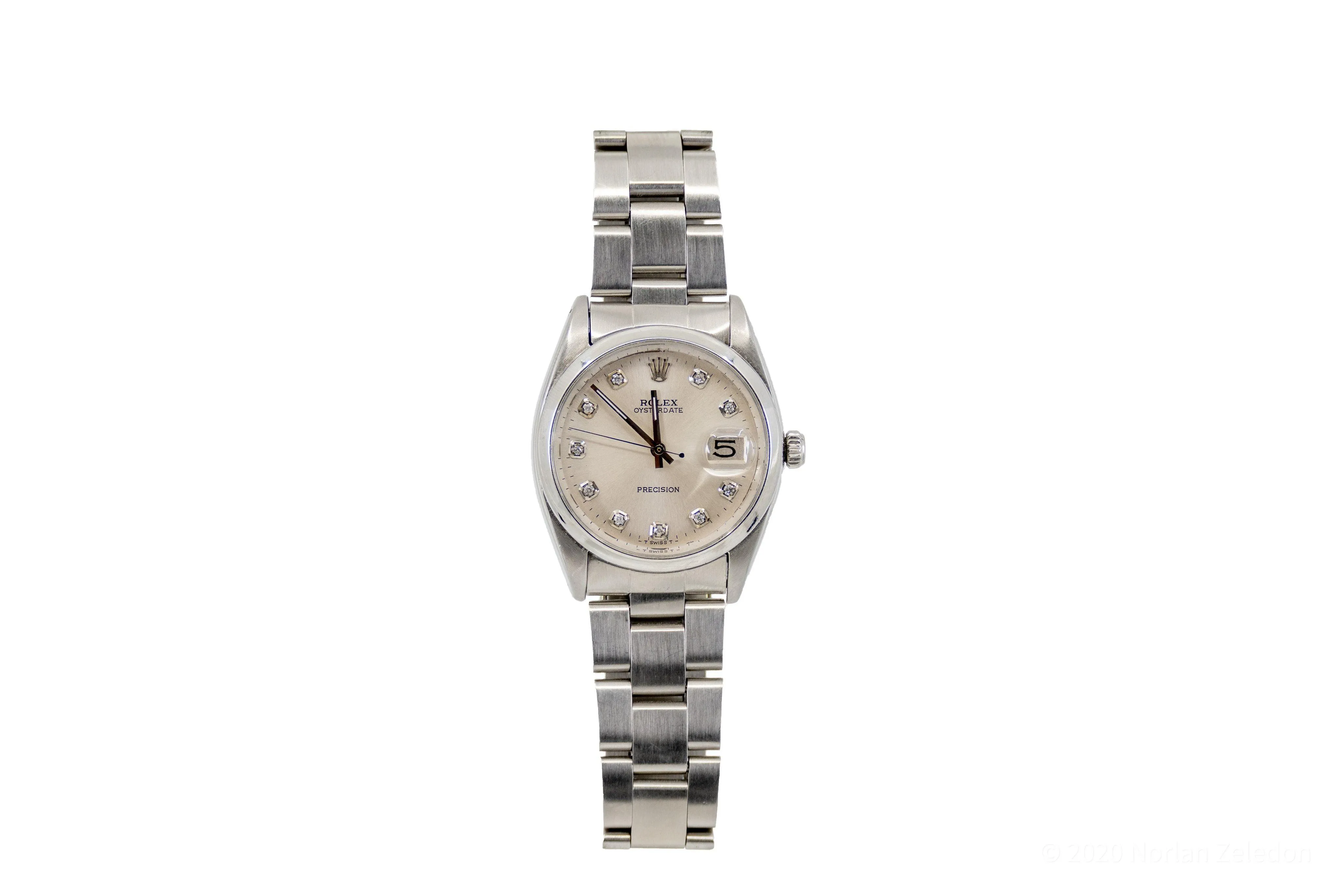 Rolex Precision Oyster Perpetual 40mm Beige Dial