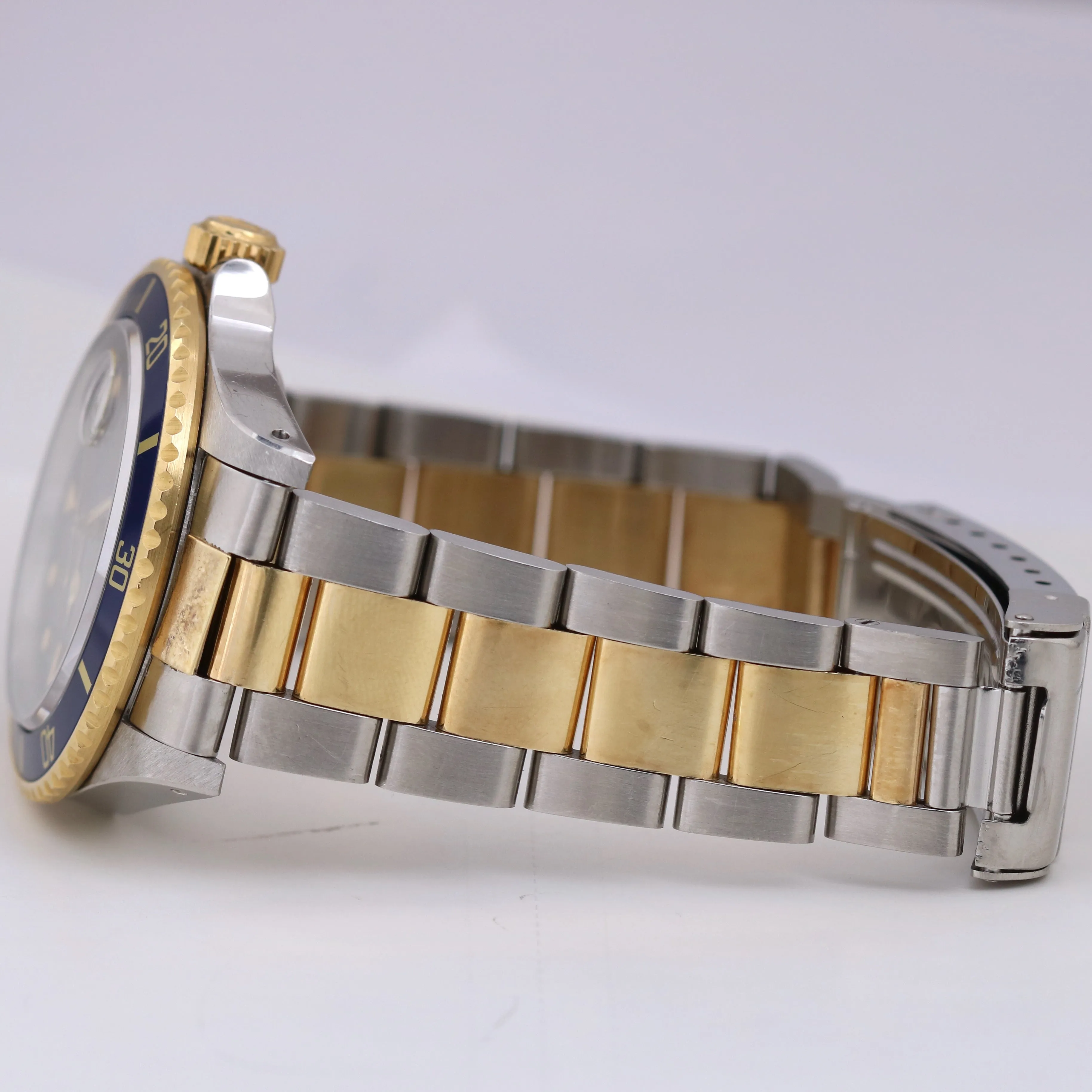 Rolex Submariner Date STARRY NIGHT DIAL Blue 18K Steel Gold 40mm Oyster 16803