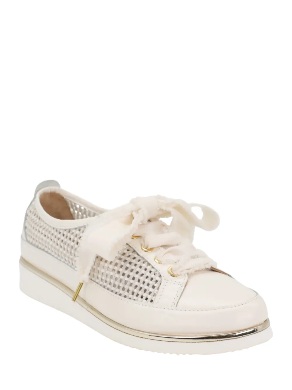 Ron White Novalee Raffia Ice Sneaker