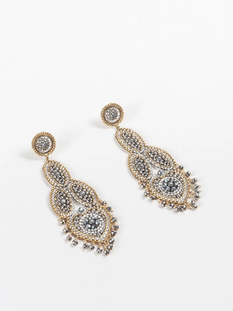 rondell earrings   long