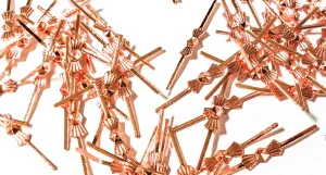 Rose Gold Tone 33mm Bowtie Chandelier Connectors