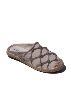 Sabot Crys Lattice Espadrilles