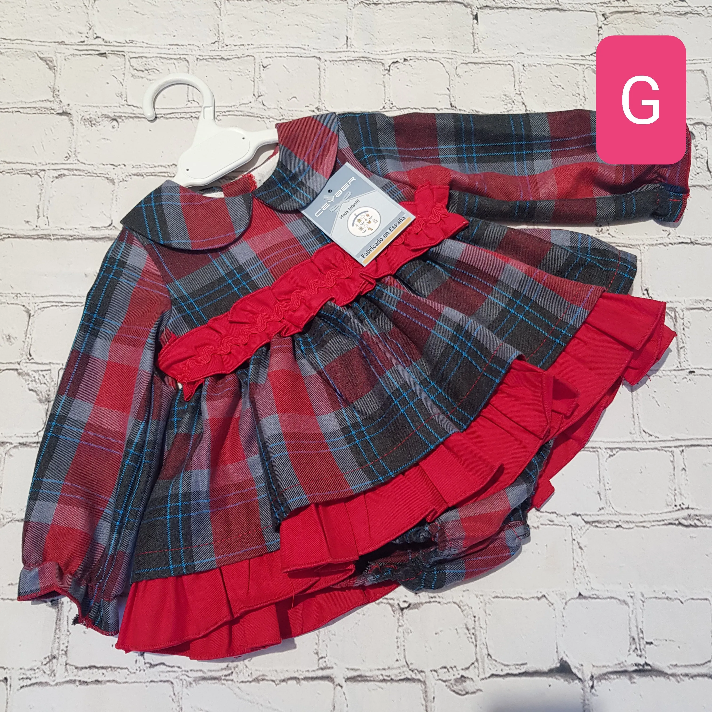 SALE 6m Red Tartan Dresses