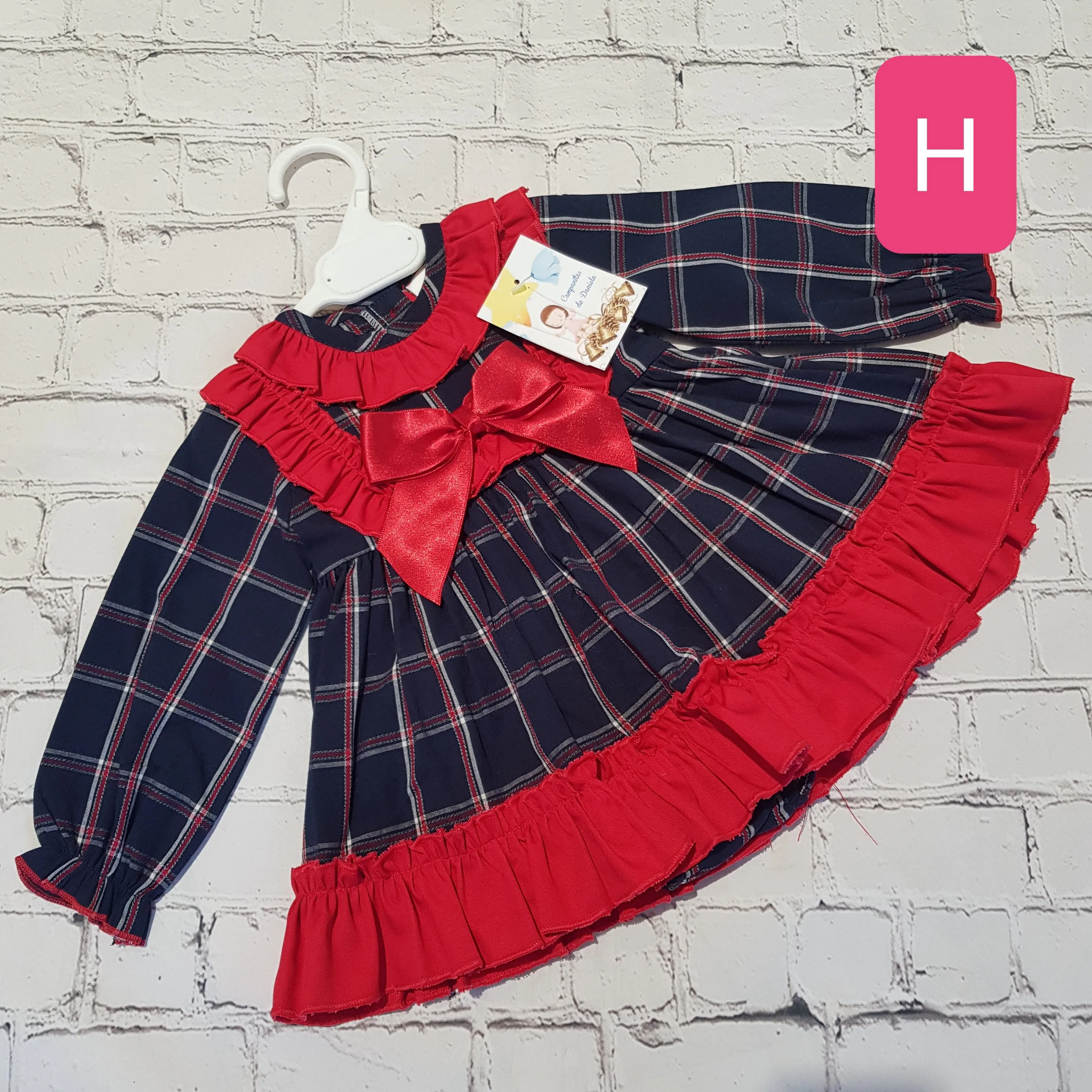 SALE 6m Red Tartan Dresses