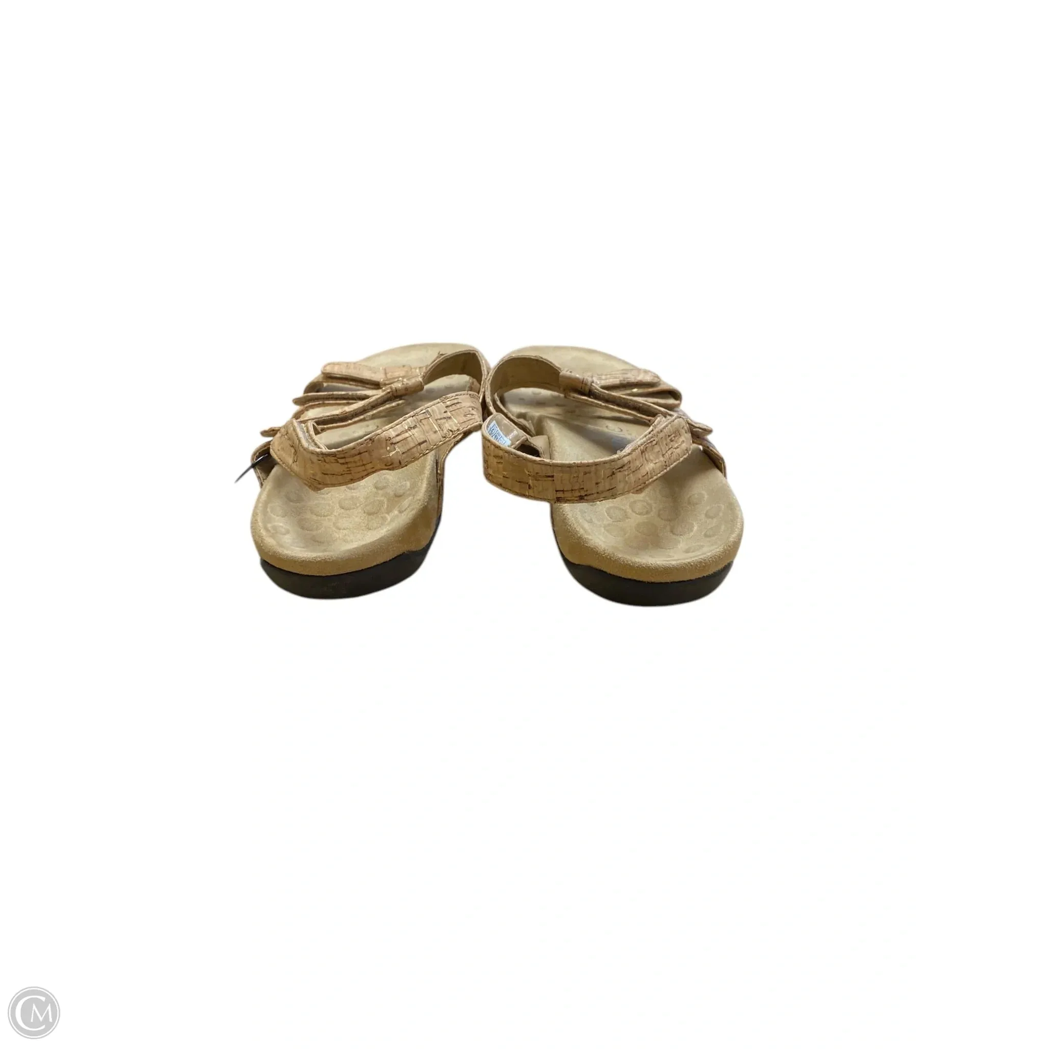 Sandals Flats By Vionic In Animal Print, Size: 8