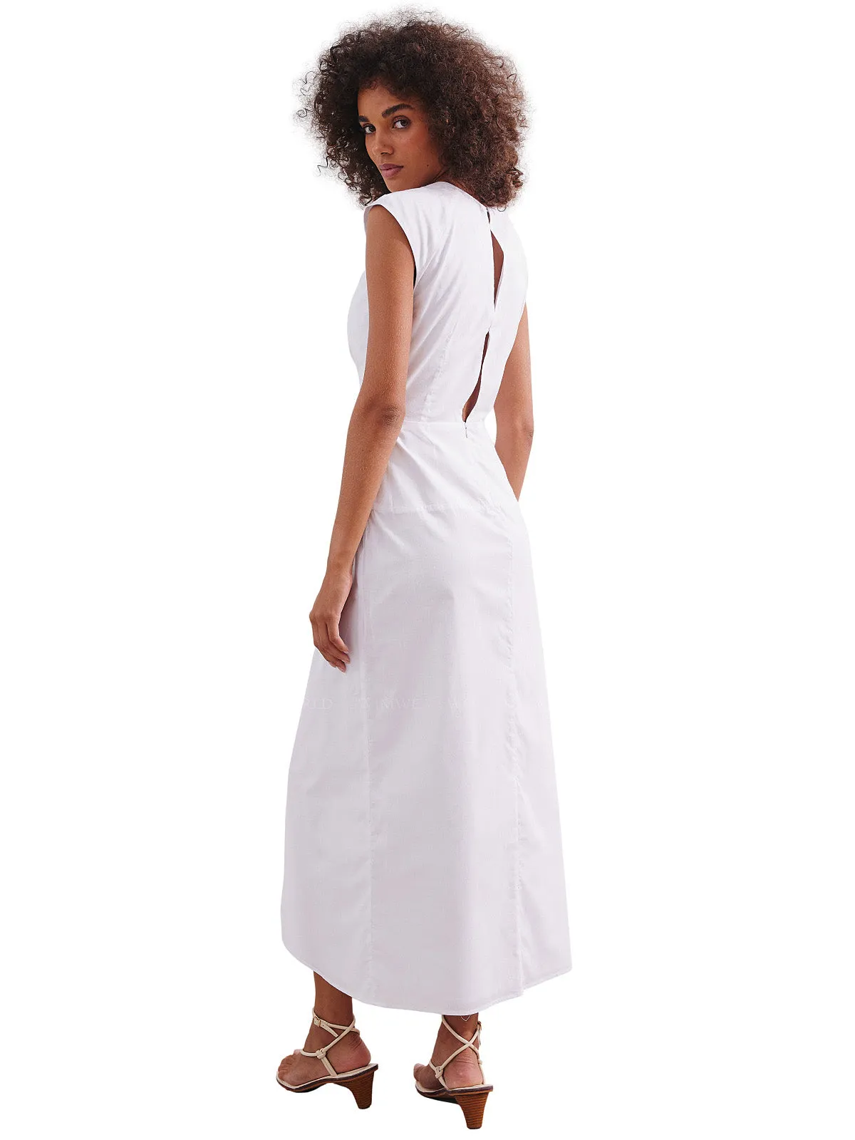 Saori Detail Midi Dress ::RET