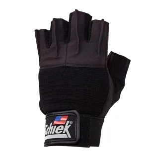 Schiek Women's Platinum Series "Gel" Weight Lifting Gloves - Black