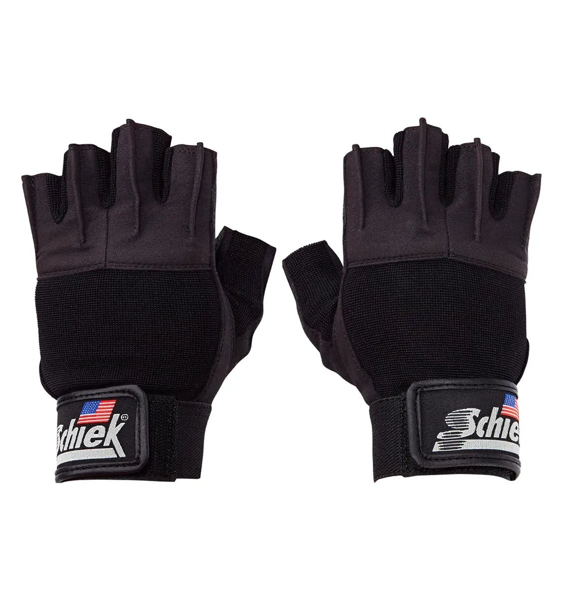 Schiek Women's Platinum Series "Gel" Weight Lifting Gloves - Black