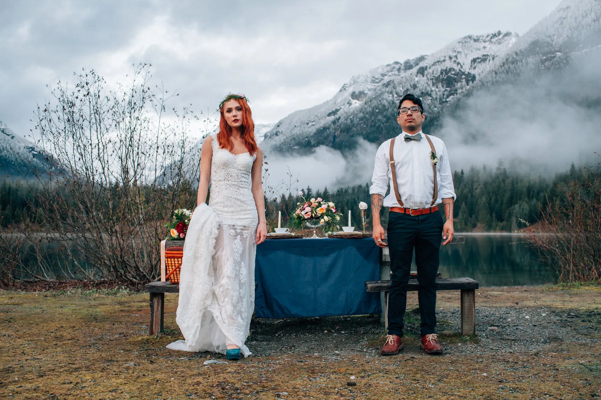 Sexy Sheer Mermaid Wedding Dress (#Kyra)
