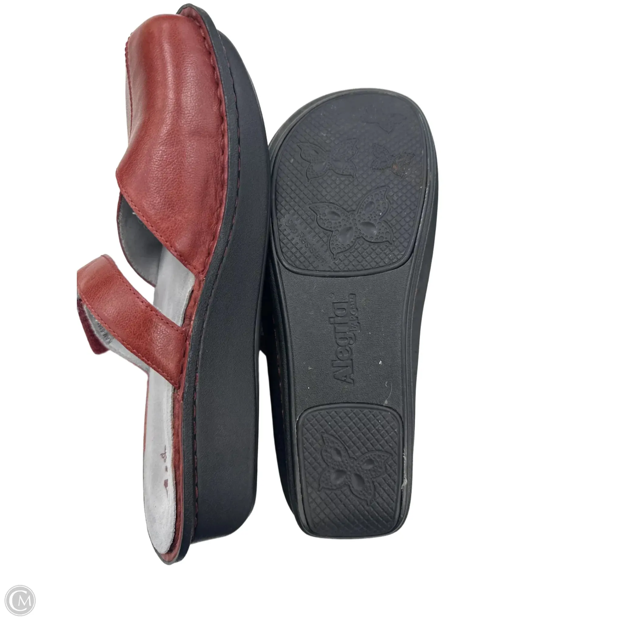 Shoes Flats By Alegria In Red, Size: 10